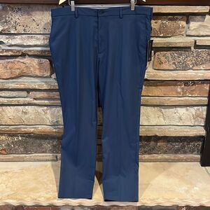 Walter Hagen Perfect 11 Collection Straight Leg Flat Front Navy Pants